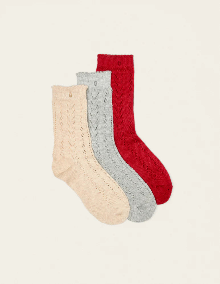 ODAJE Pack 3 chaussettes