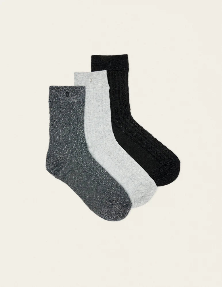 ODAJE Pack 3 chaussettes