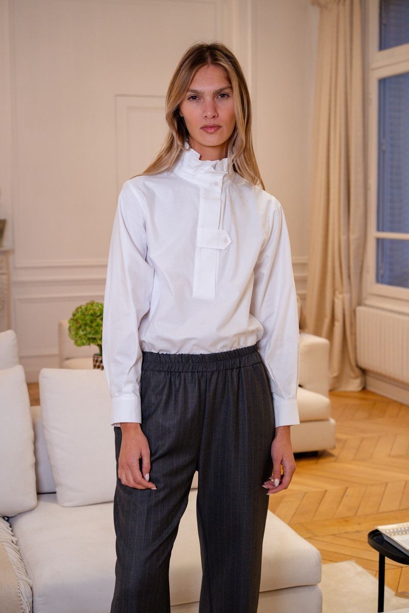 Chemise Flore blanc
