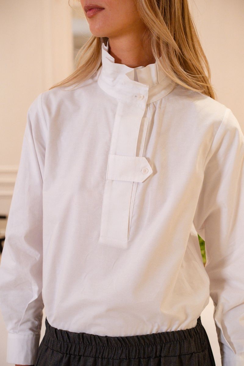 Chemise Flore blanc