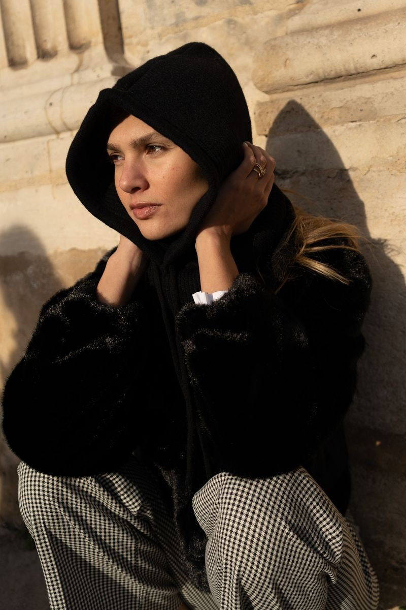 Cagoule noir