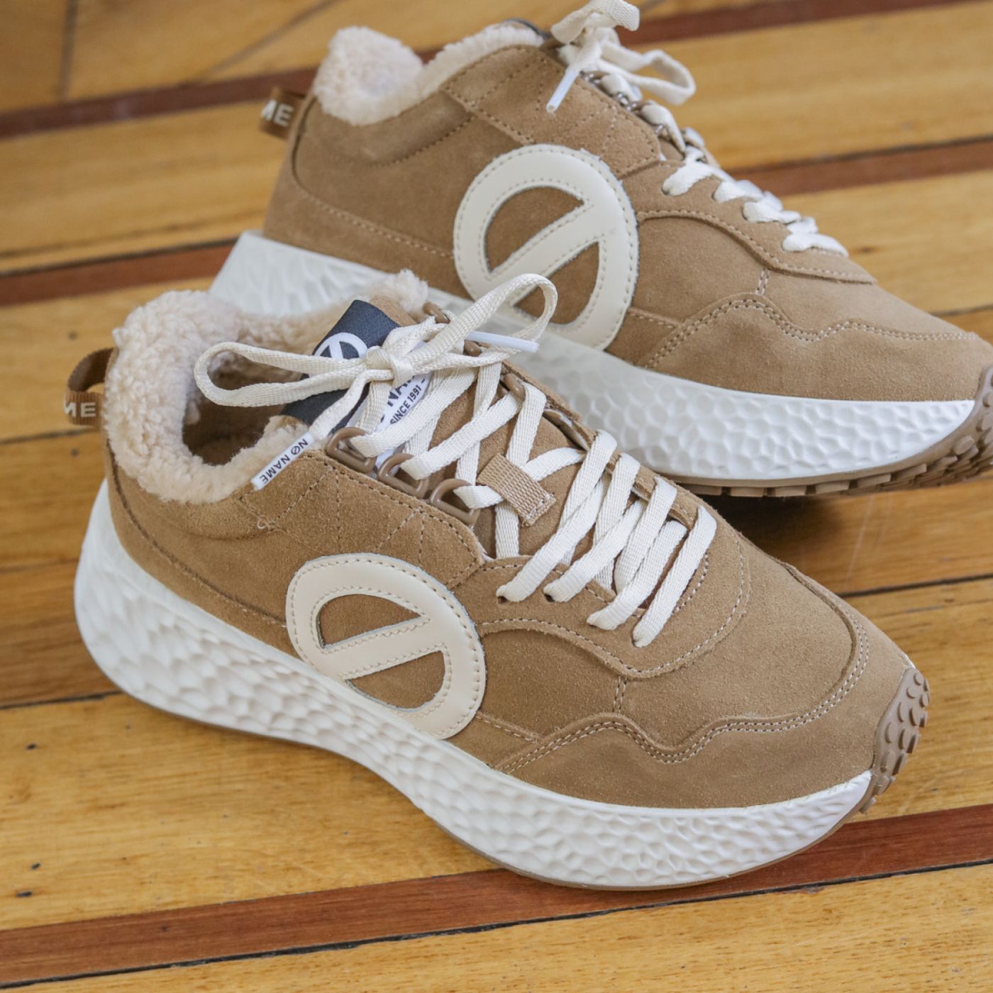 No Name Carter Jogger suede nuts dove