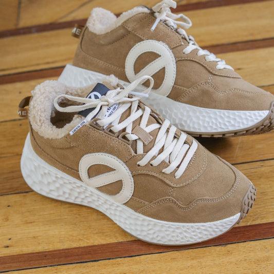 No Name Carter Jogger suede nuts dove