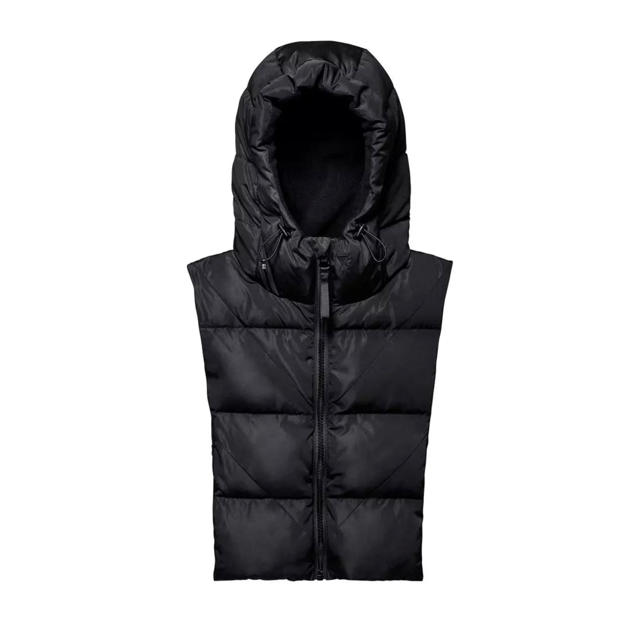 Fudoon capuche noire intérieur polaire