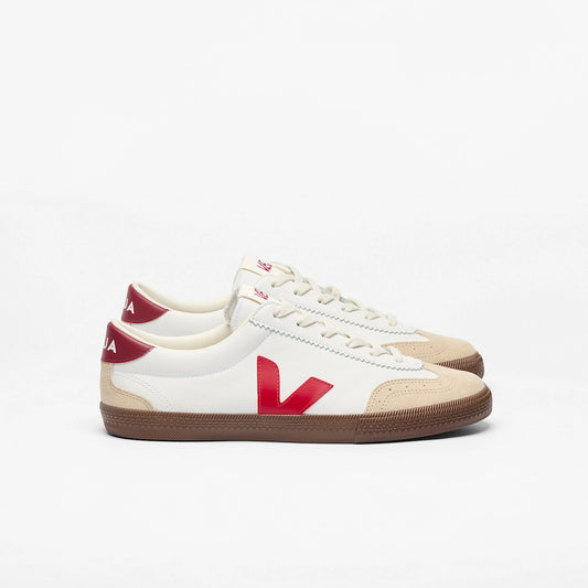 Veja Volley leather white pekin bark